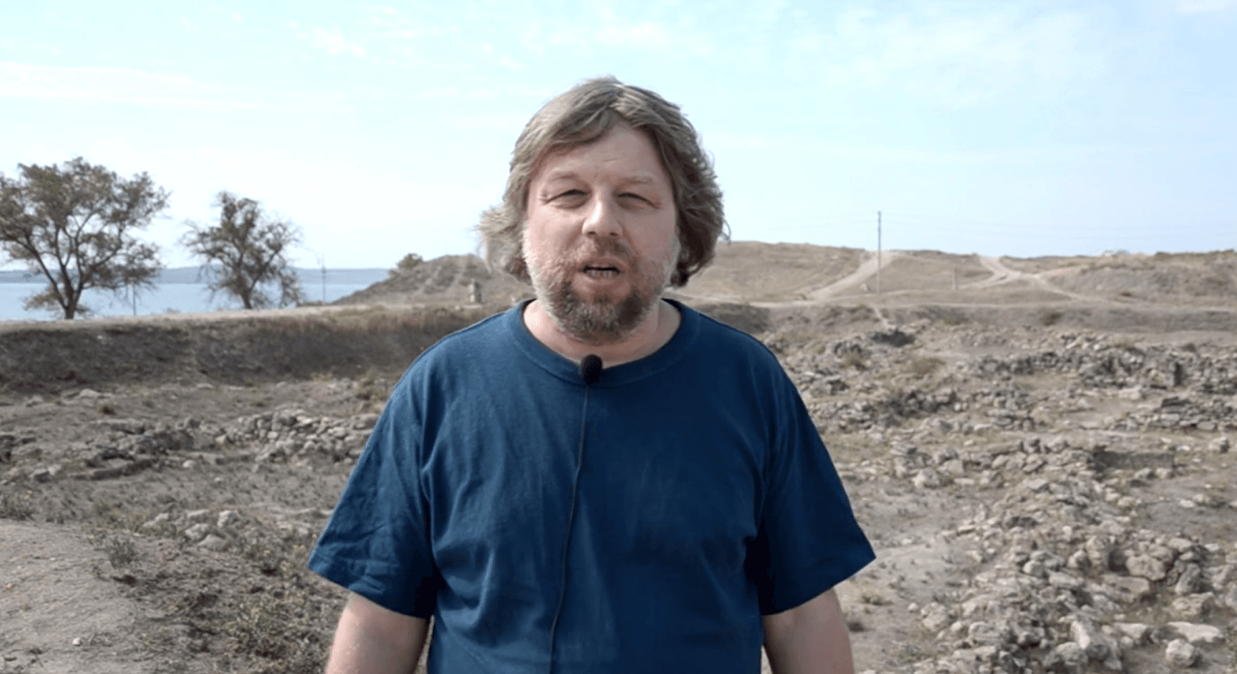 Олександр Бутягін в окупованій Керчі. Скриншот з відео YouTube